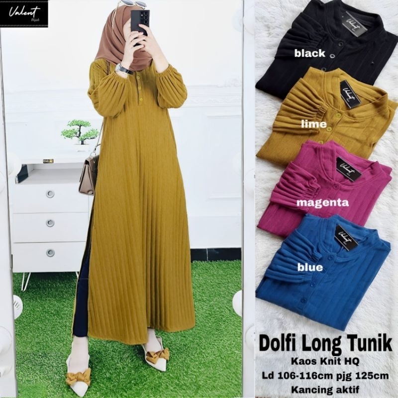 DOLFI LONG TUNIK/ TEANA BATWING by Valent