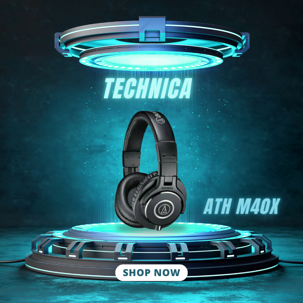 HEADPHONE AUDIO TECHNICA ATH M40X / ATHM40X / ATH M-40X RESMI TECHNICA