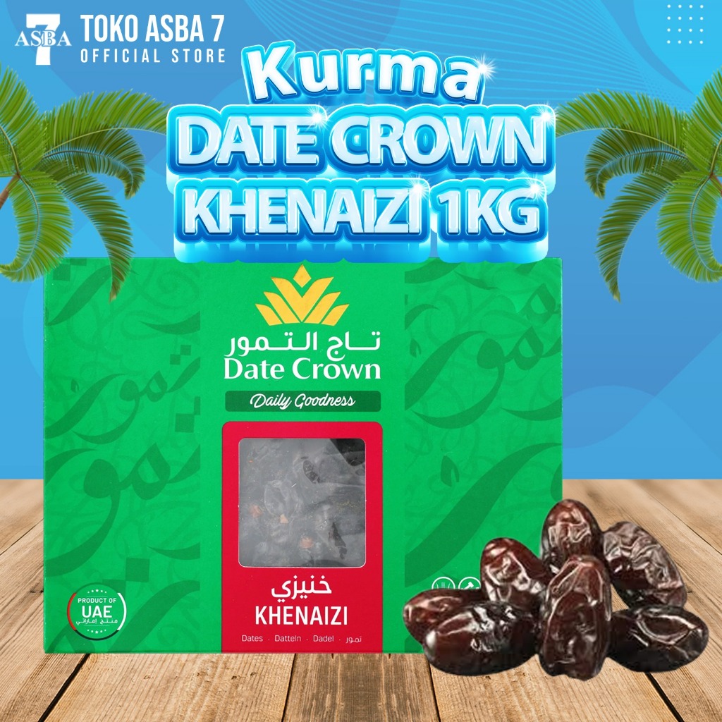 

DATE CROWN KHENAIZI PREMIUM EMIRATES DATES 1KG