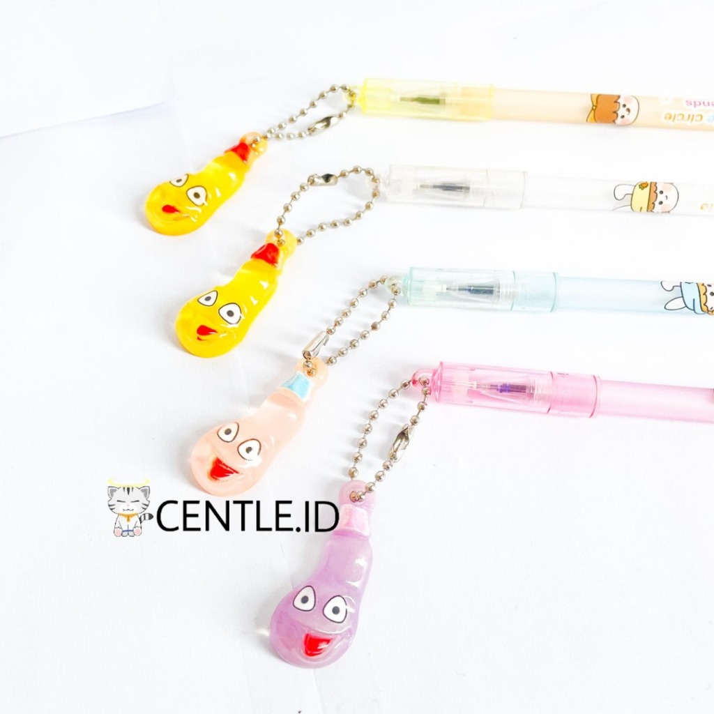 

CENTLE.ID PULPEN GANTUNGAN TERONG PG-1020 PEN PENA ALAT TULIS KANTOR AESTHETIC