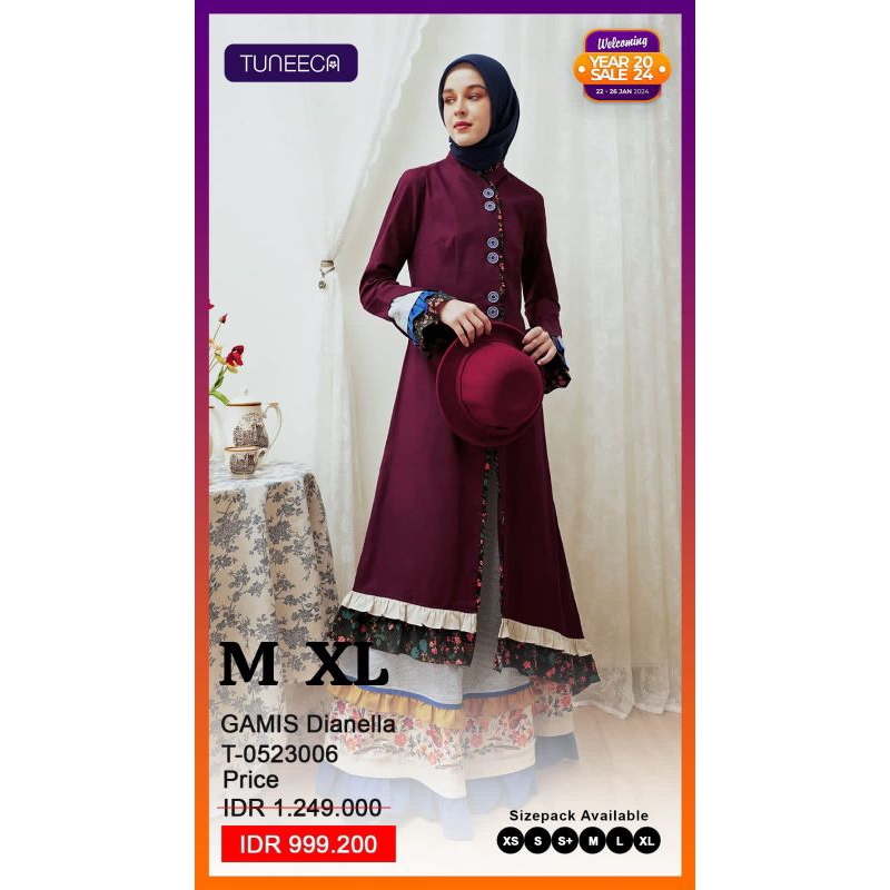 Tuneeca/gamis/onlyXS