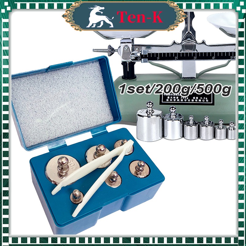 

Bandul Kalibrasi Timbangan Digital Presisi 200g 500g Bandul Timbangan Precisi On Calibration Weight Test Jewelry Scale Set