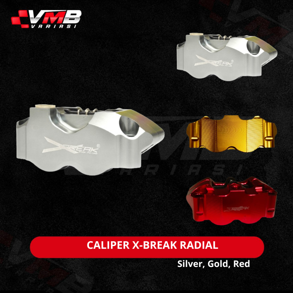 KALIPER X-BREAK 4 PISTON RADIAL FULL CNC (MODEL KTC)