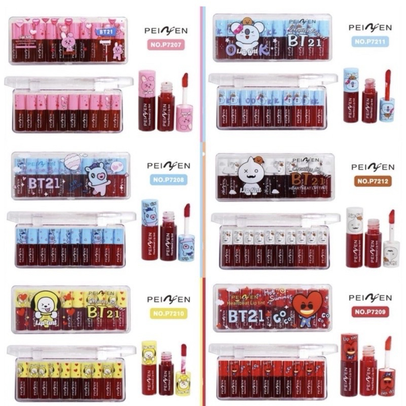 SASIMI LIP TINT MINI/LIPTINT MINI ISI 10pcs