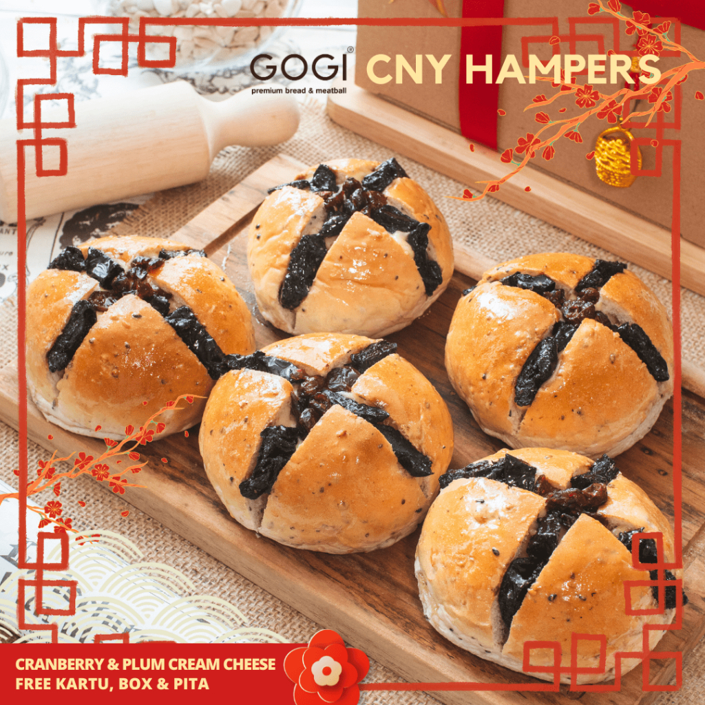 

Hampers Imlek Roti Buah / Parcel Chinese New Year Gift Paket Bingkisan Imlek CNY