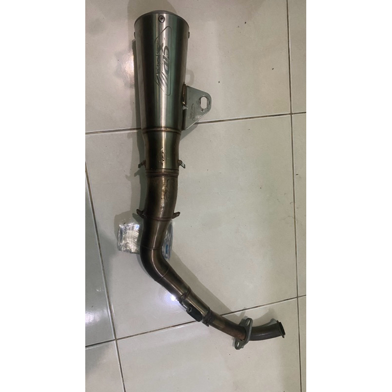cld exhaust monster aerox old original.