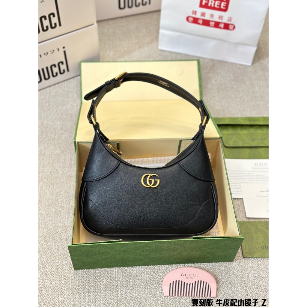 Gucci Aphrodite Series Half-Moon Bag Handle Bags Casual Women's Sling Shoulder Bags