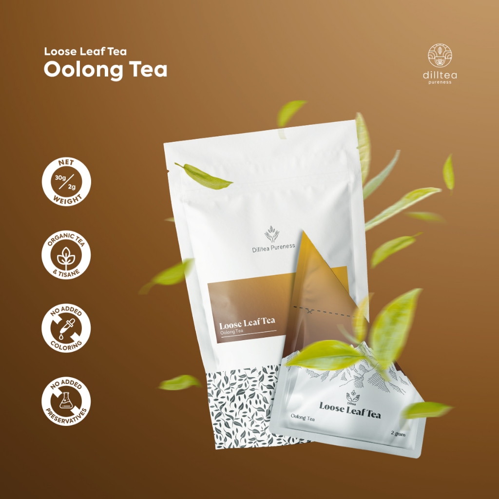

DILLTEA Oolong Loose Leaf Tea / Teh Oolong