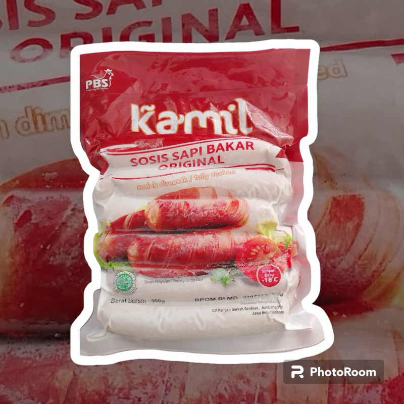 

Kamil Sosis bakar Jumbo isi 6 Pcs
