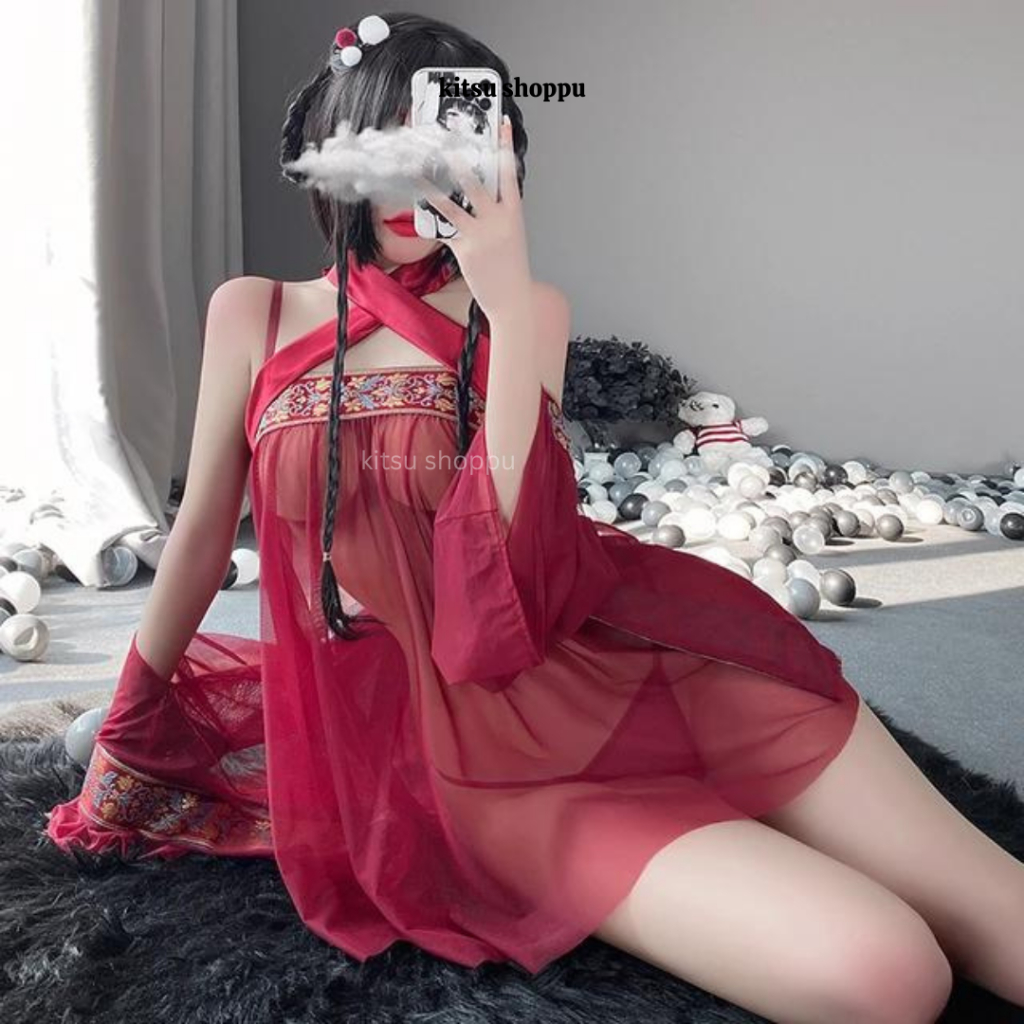 KTS 9568| Sexy Lingerie Hanfu Premium/ Lingerie Costume Cosplay Chinese Princess Sexy/ Lingerie Cost