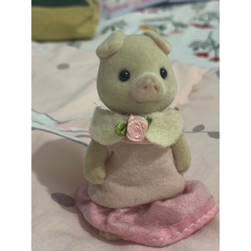 rare sylvanian families grunt pig