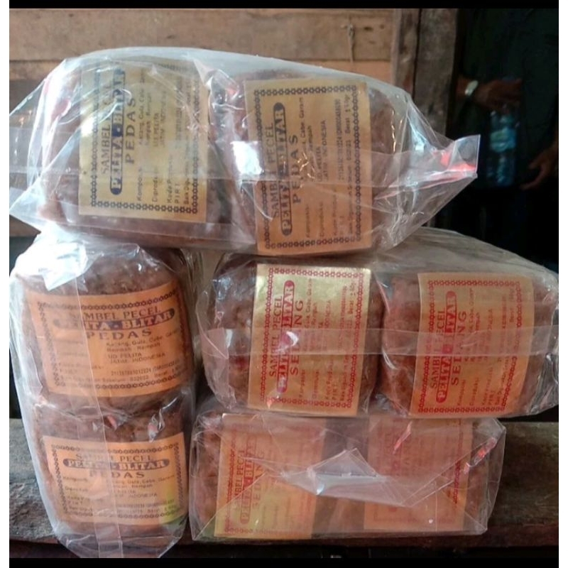 

sambal pecel asli Blitar 1 pack isi 10