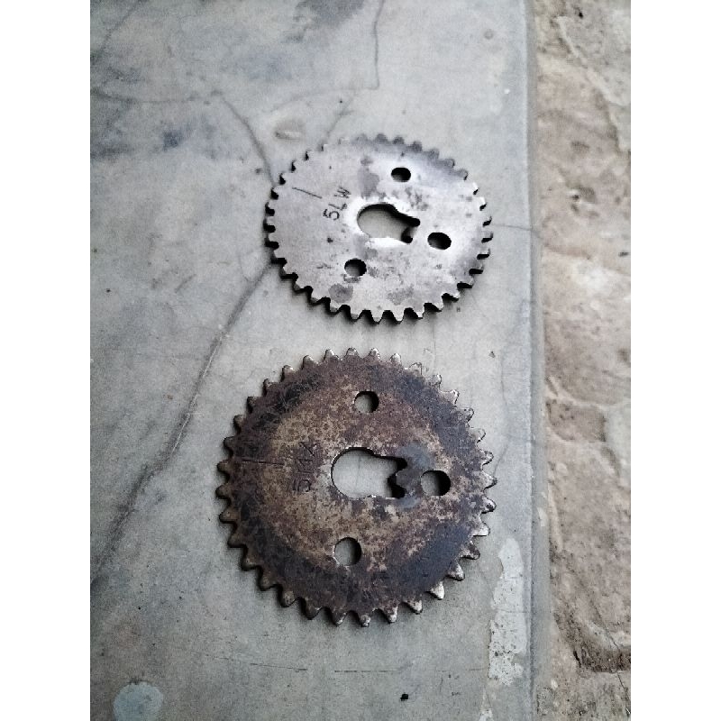 Gear Gigi Timing Yamaha Mio Mio Soul Fino Nouvo 5LW 5MX 34 Mata Original Bekas Copotan Motor Second 