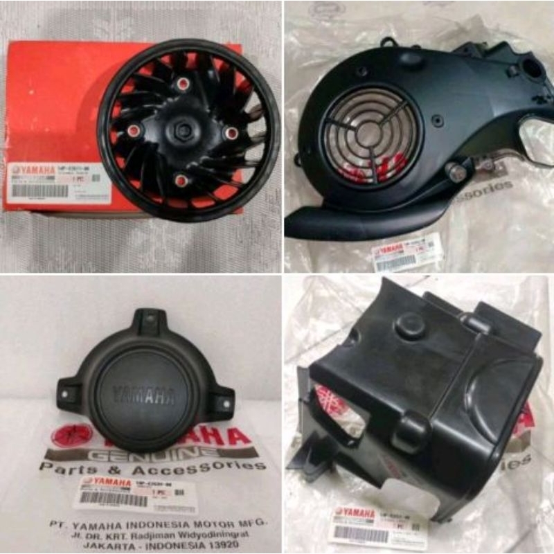 TUTUP KIPAS MESIN MIO J MIO GT SOUL GT 115 FINO 115 X RIDE 115 ORIGINAL