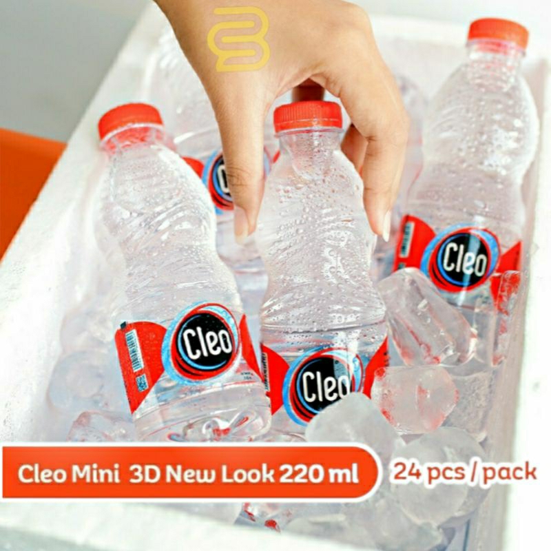 

Air Mineral CLEO 220 ml Botol Imut isi 24 GSV