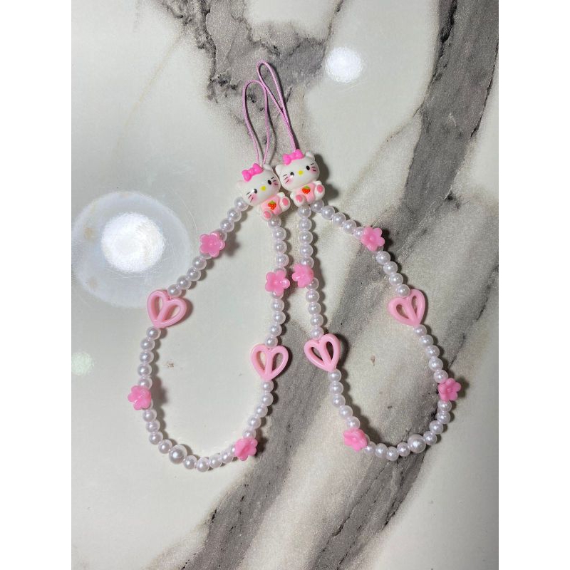 Phone strap hello kitty