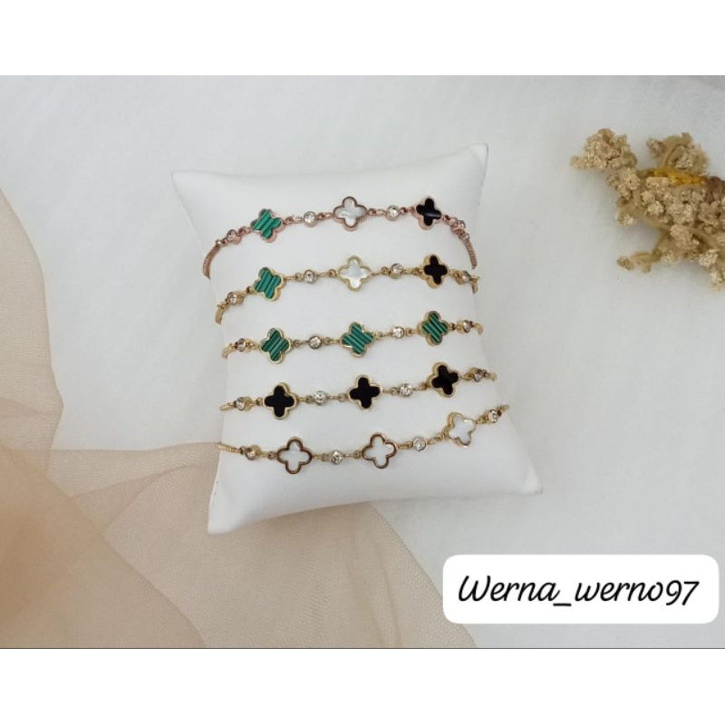 Gelang titanium serut// gelang fashion/gelang serut