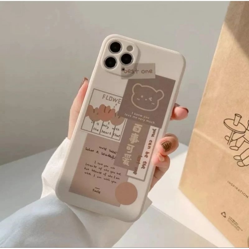 Case soft bear Infinix Hot 11