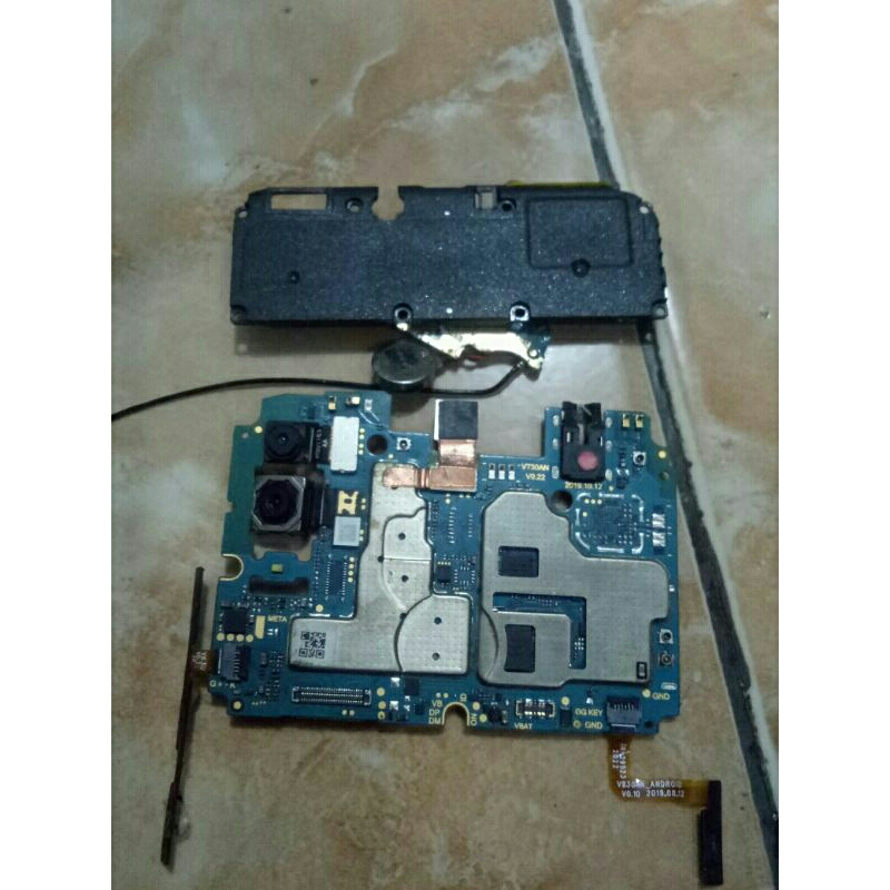 mesin hp wiko View 4 lite mesin normal udah tested