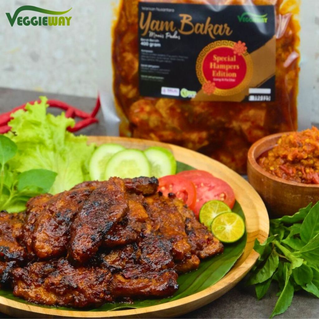 

Yam Bakar Manis Pedas Vegan / Vegetarian