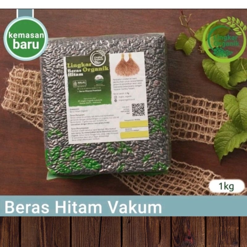 

Beras Hitam Organik 1 Kg Lingkar Organik