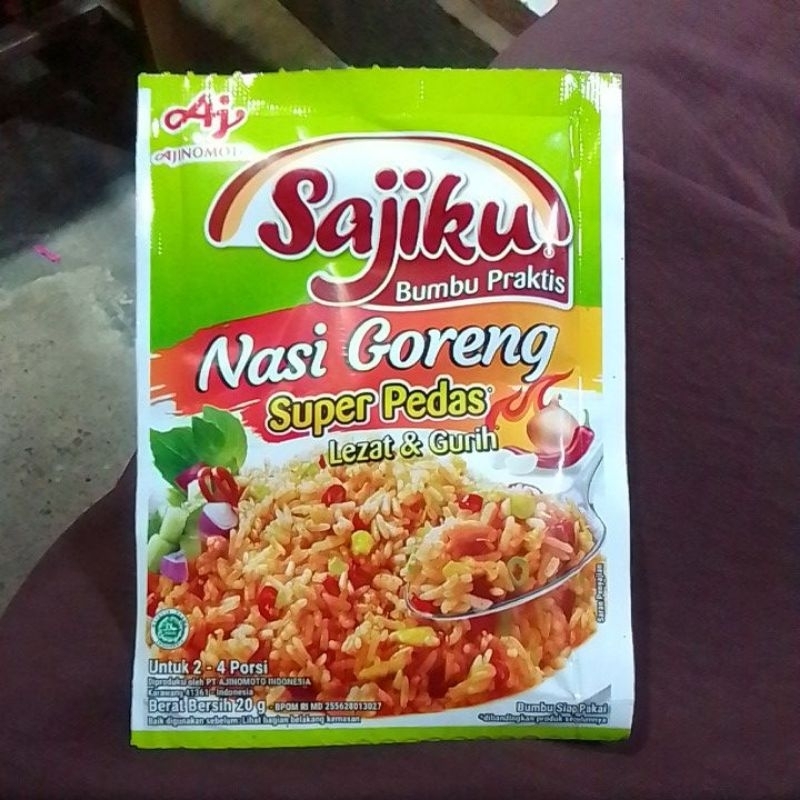 

sajiku nasi goreng super pedas 20 gram