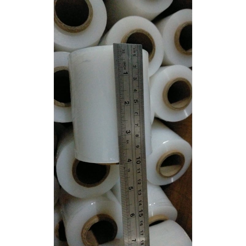 

STRECHT FILM PUTIH 10CM X 200M ECER 1 ROLL