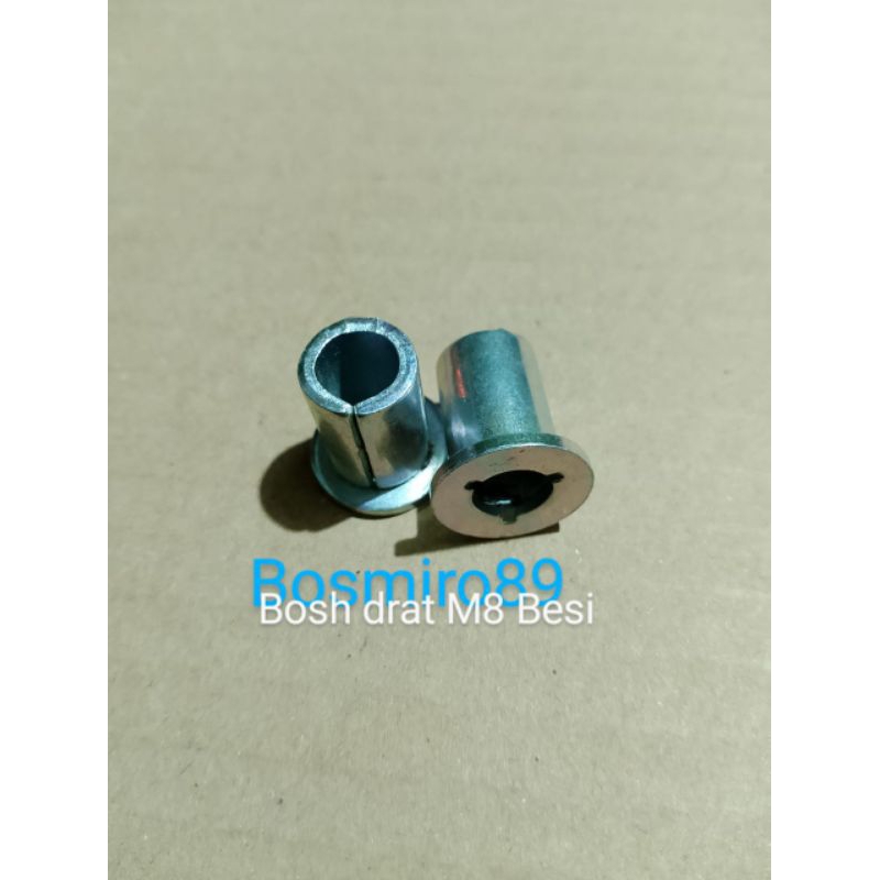 Bosh dudukan knalpot mur ring topi M8 baut 12