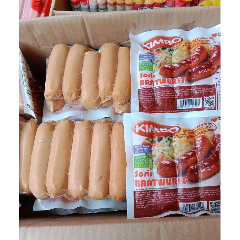 

Sosis kimbo Bratwurst isi 10 pcs