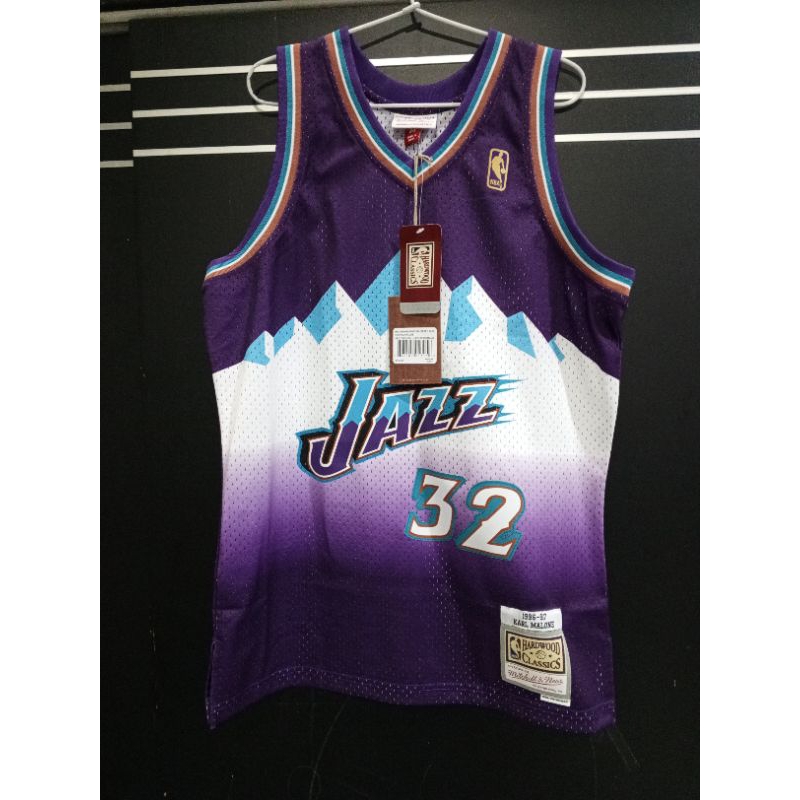 jersey basket nba Mitchell and Ness Nba original Karl Malone Utah jazz jersey nba Karl Malone