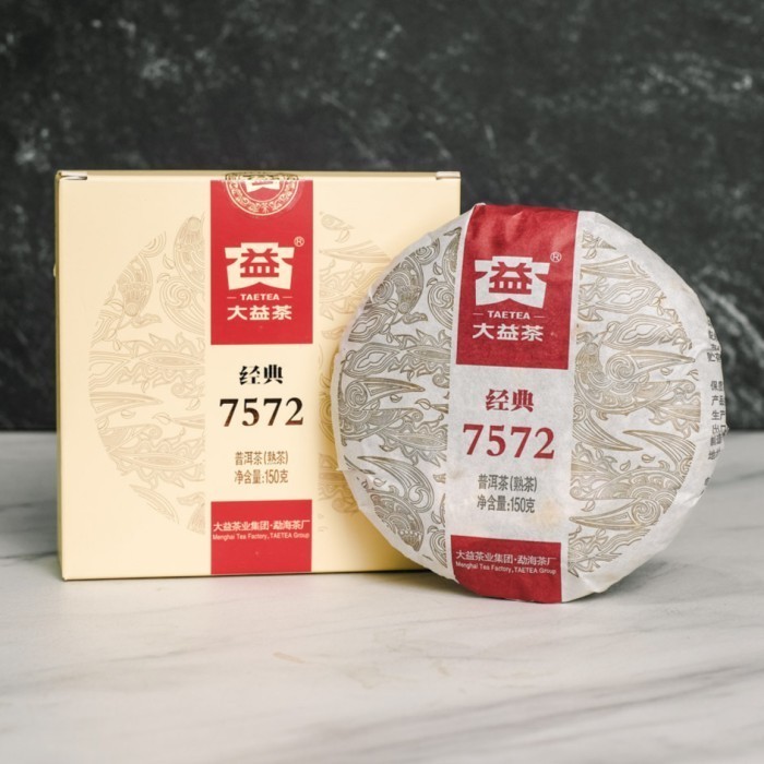 

[High Grade] Pu Er Chinese Tea Da Yi 7572 2021 - Teh Matang 150gr