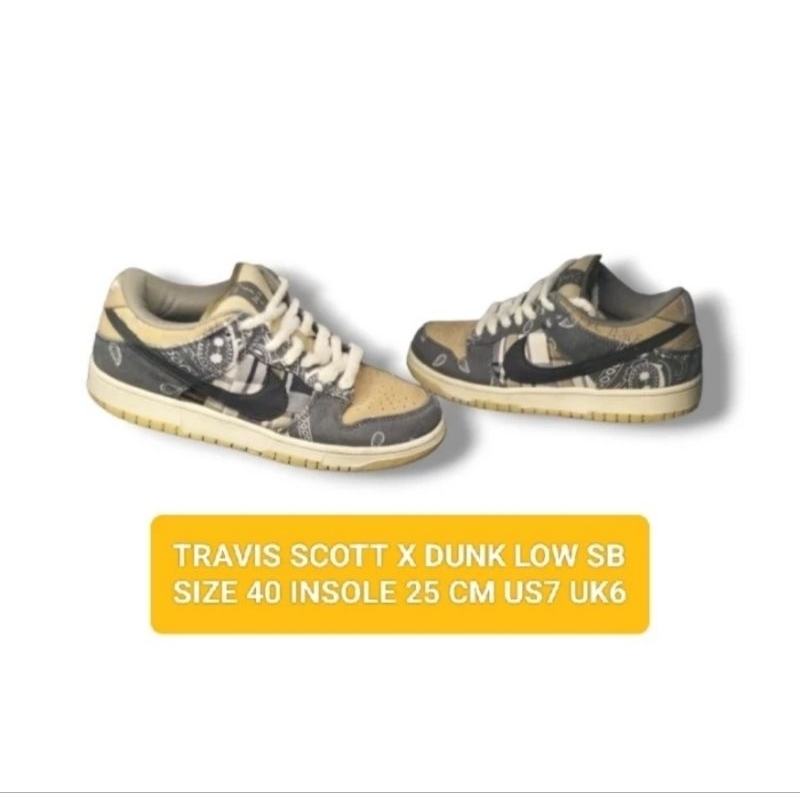 SEPATU NIKE SB DUNK LOW PRO X JACK CACTUS SIZE 40