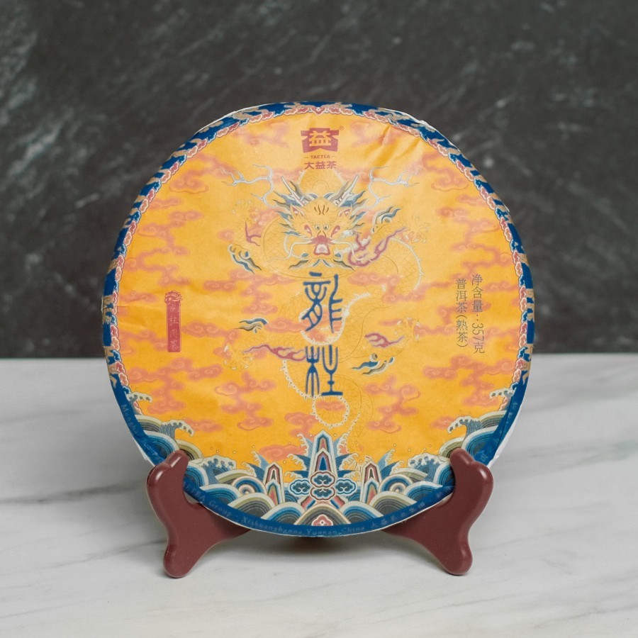 

[Premium Grade] Pu Er Chinese Tea DA YI DRAGON PILLAR - Teh Matang 357gr