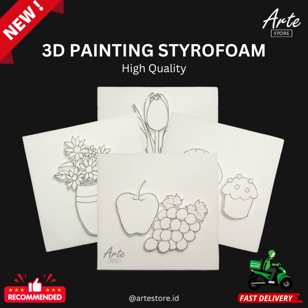 

Paket Melukis - 3D Painting Styrofoam