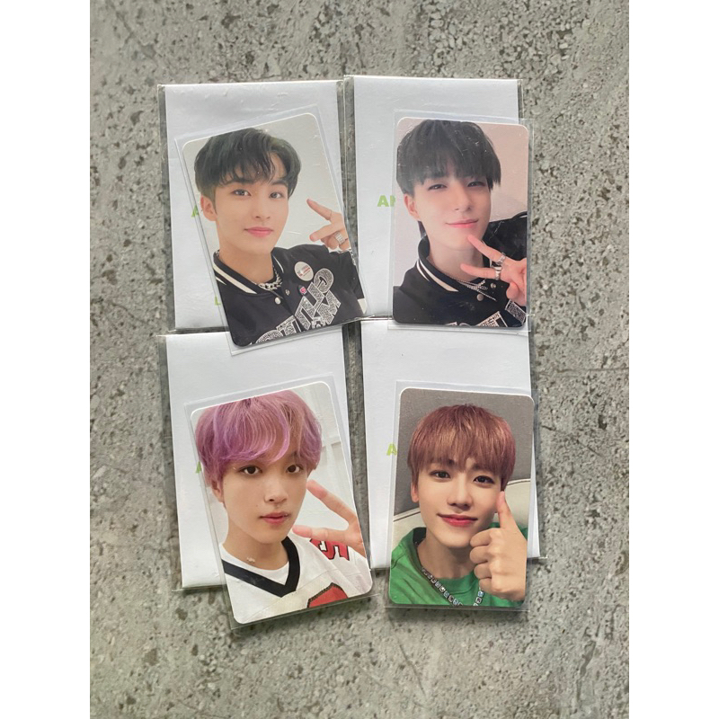 Nct dream md anniversary 6th lucky card unsealed mark jeno haechan jaemin