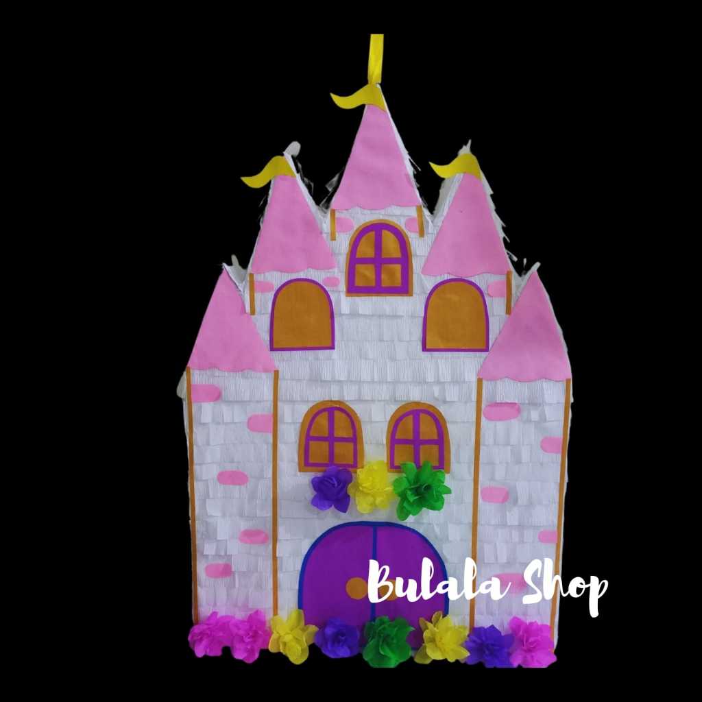 Pinata Pukul / Pinata Tarik Karakter Ulang Tahun Motif Istana Princess
