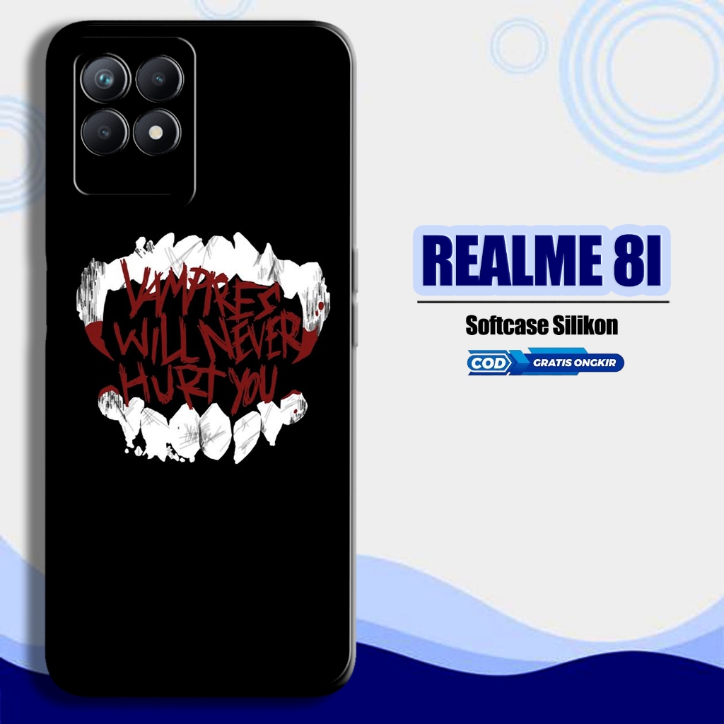 Casing Hp Realme Narzo 8i  - [Fashion Case BAND METAL] - Case Hp Realme Narzo 8i -JUSTYCE.ID - Softc