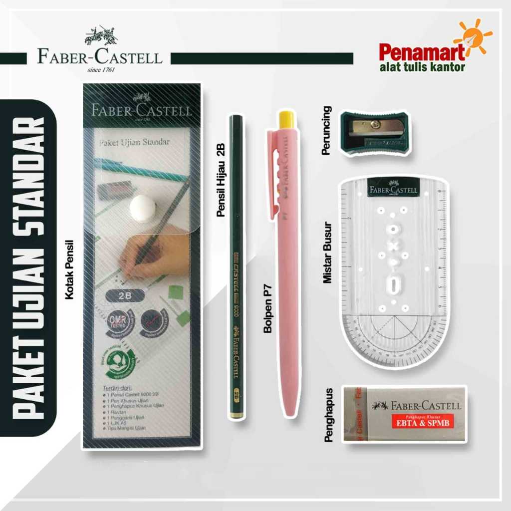 

Paket Ujian Faber-Castell Standard (B1103)