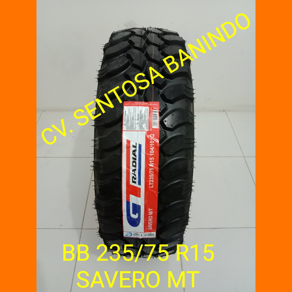 BAN BARU 235/75 R15 GT SAVERO M/T