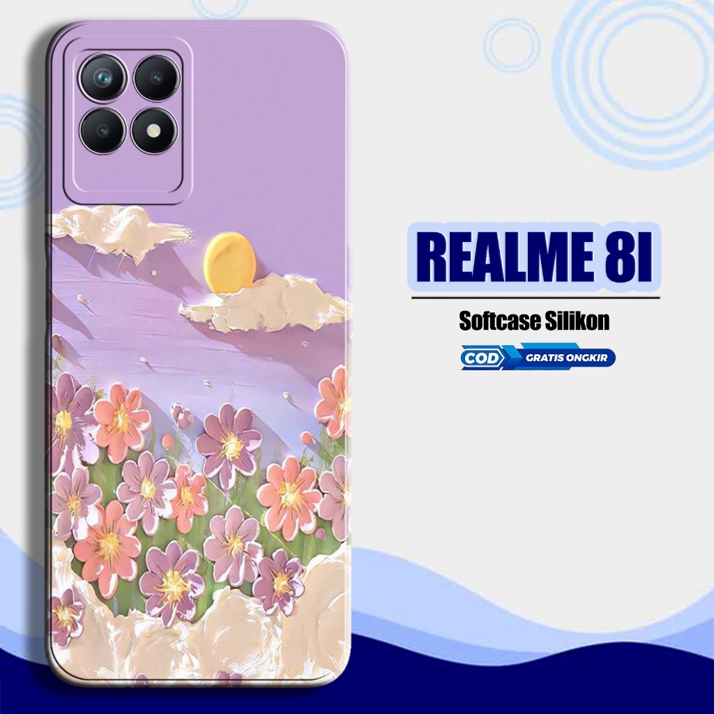 Casing Hp Realme Narzo 8i  - [Fashion Case PATTERN CUTE] - Case Hp Realme Narzo 8i -JUSTYCE.ID - Sof