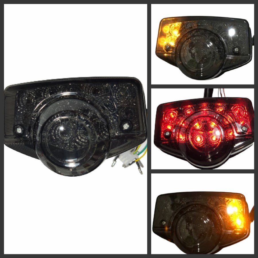 Stoplamp CB LED stoplamp cb100 cb125 lampu belakang Honda cb100 cb125 led smoke