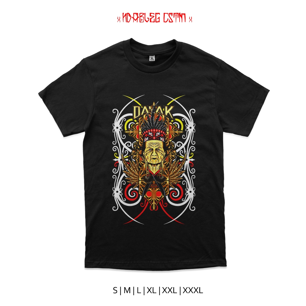 kaos dayak indonesian culture