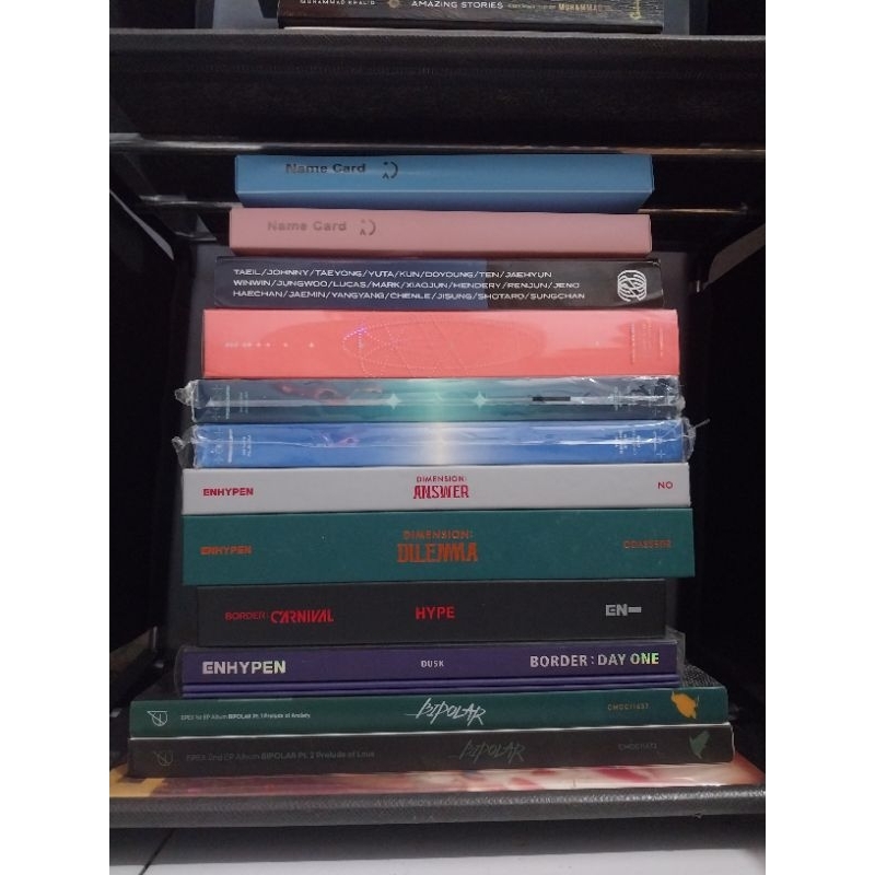 preloved album only kpop enhypen treasure epex nct