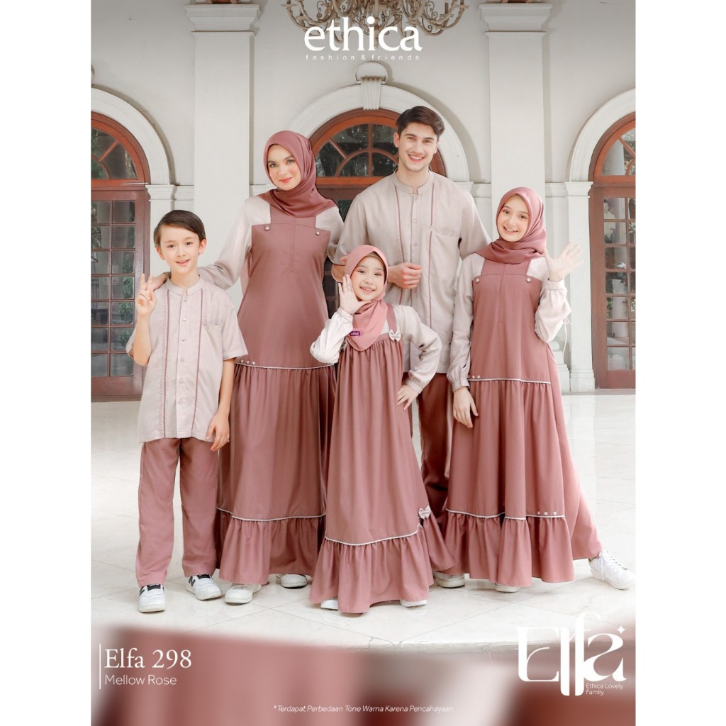 ETHICA ELFA 298 MELLOW ROSE - AYUMI 434 MELLOW ROSE - KAHFI 295 MELLOW ROSE - SARIMBIT ETHICA TERBAR