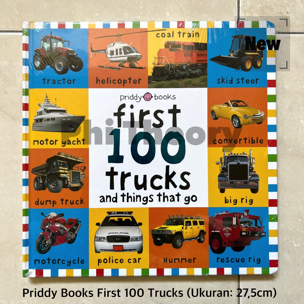 Priddy Books - Big Board Books: First 100 Trucks (Big)