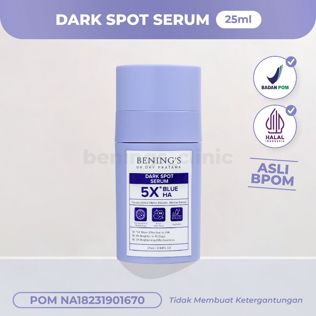 DIAMOND SERUM - SERUM WAJAH BENING SKINCARE DR OKY PRATAMA BENING'S CLINIC / SUPER WHITENING SERUM