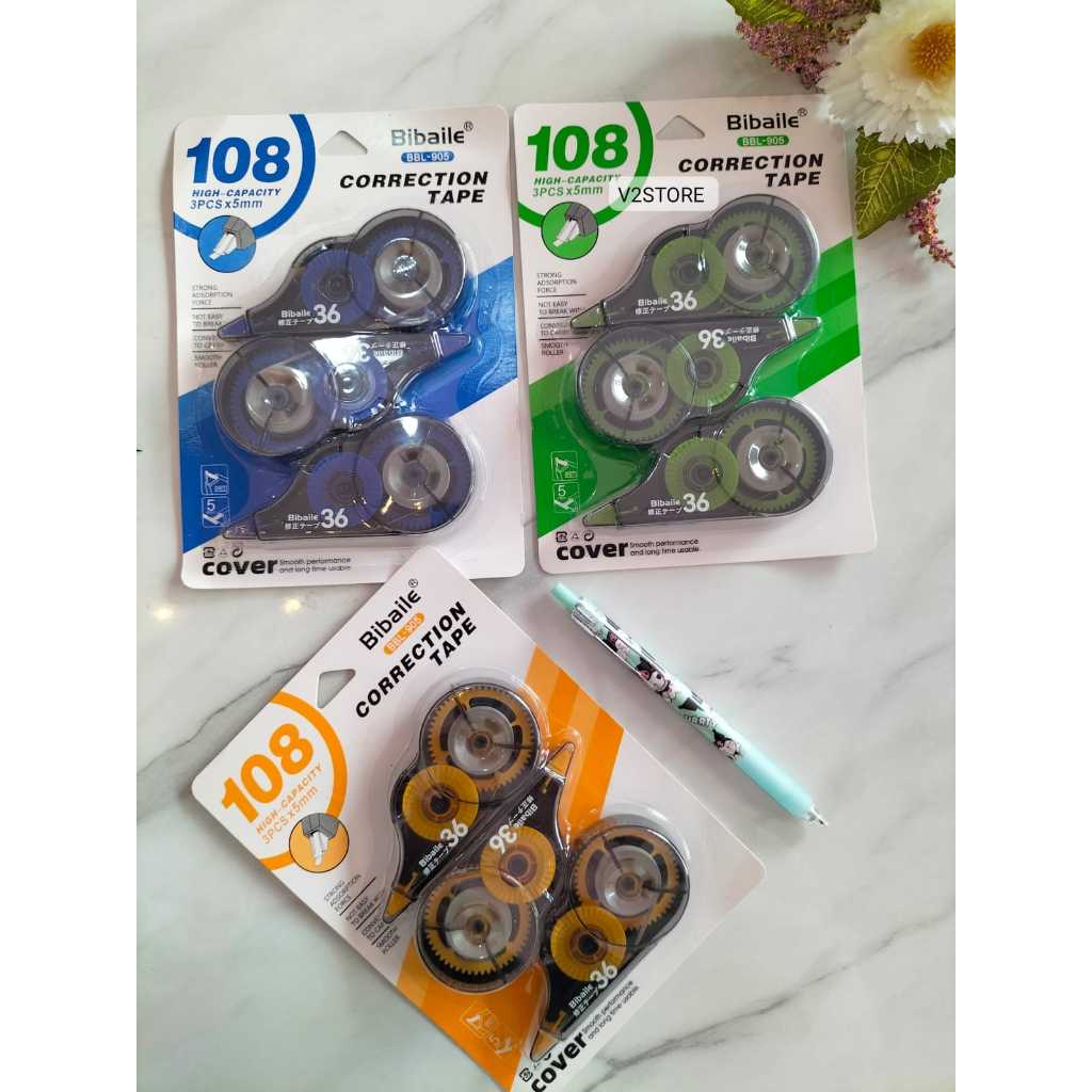 

Tip-X Roll Bibaile BBL 905 / Correction Tape Bibaile