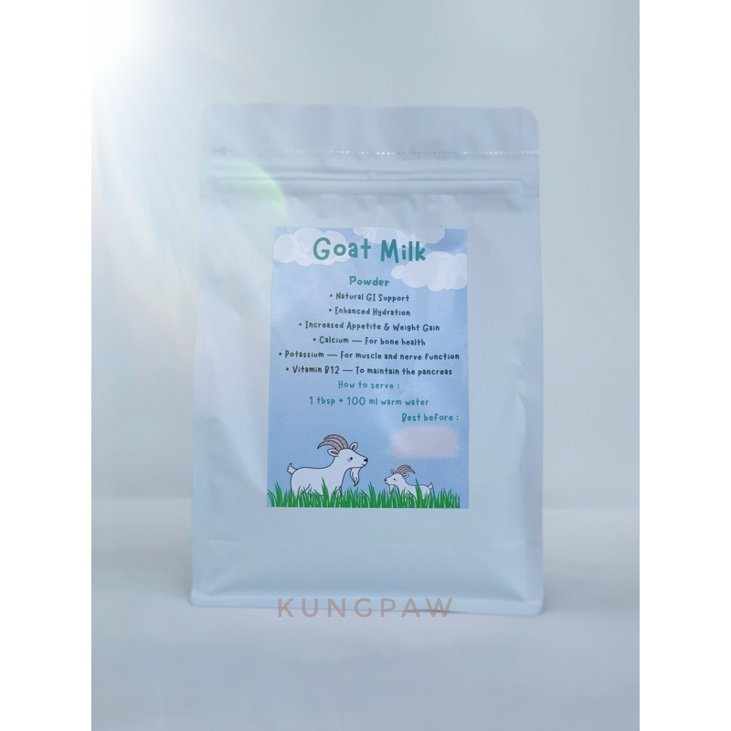 Goat Milk / Susu Kambing Anjing Puppy / Susu Kambing Bubuk Untuk Anjing / Goat Milk Bubuk Untuk Anji