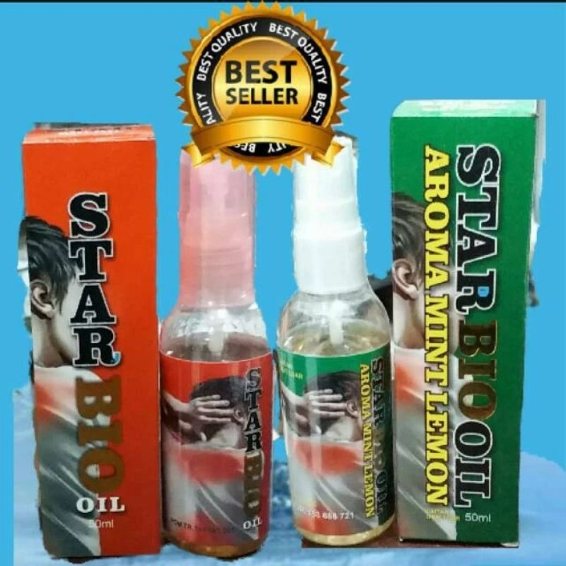 STAR BIO OIL (SBO) 50ML EKPIRED 2029 MINYAK KESLEO SYARAF KEJEPIT PATAH TULANG WARNA HIJAU MERAH