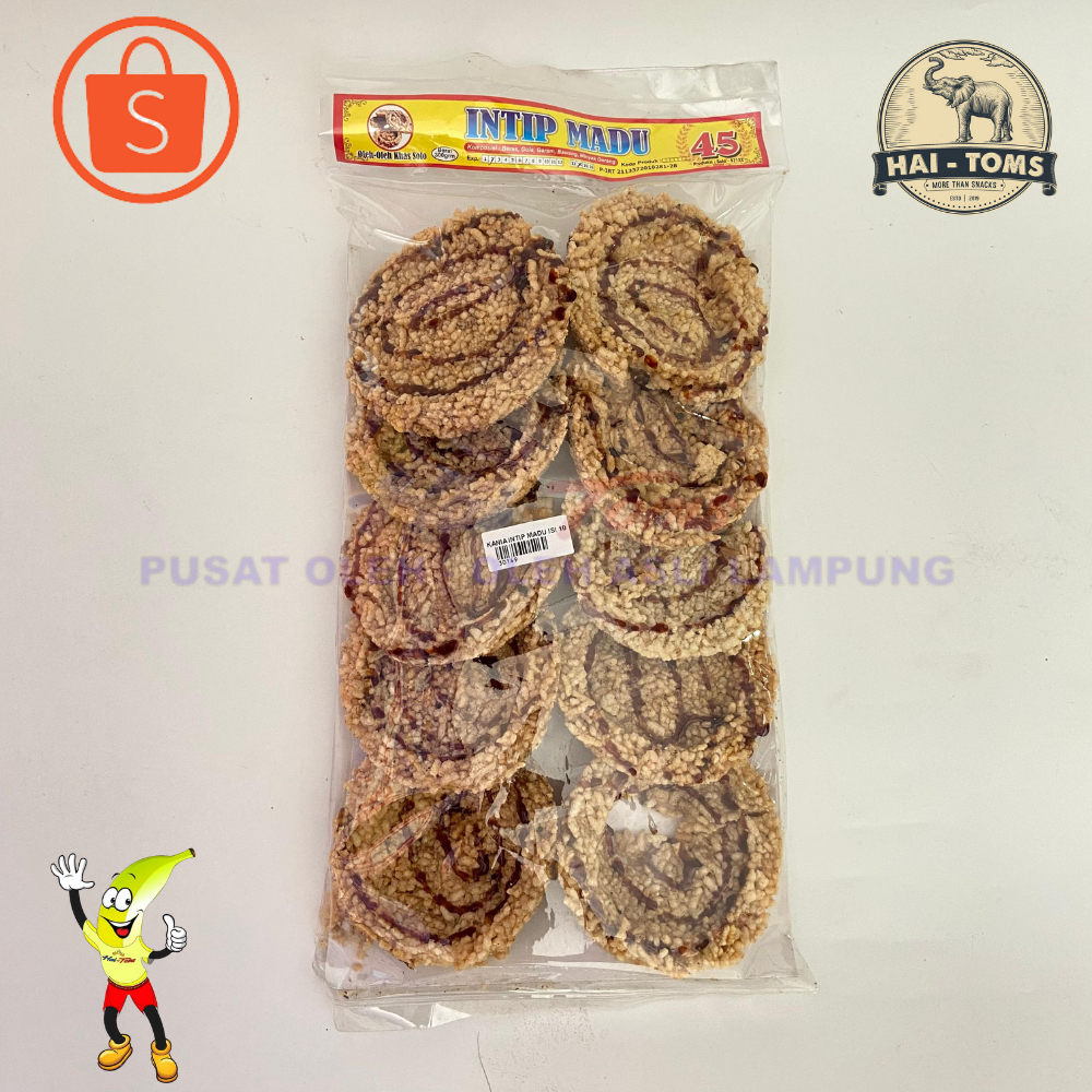 

Kania Kue Intip Madu Isi 10 pcs